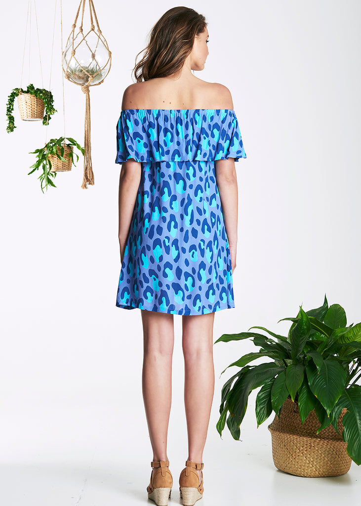 Leopard Jagger Dress